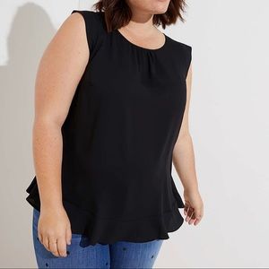 LOFT Plus Sz 22 Cap Sleeve Top